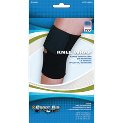 Scott Specialties Knee Sleeve Sport-Aid™ X-Large Pull-On / Hook and Loop Strap Closure 17 to 19 Inch Knee Circumference Left or Right Knee