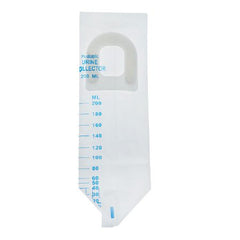 Amsino International Pediatric Urine Collection Bag AMSure® Paper Poly Pouch 200 mL (7 oz.) Adhesive Closure Unprinted Sterile