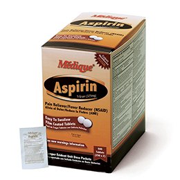 Medique Products Pain Relief Medique® 325 mg Strength Aspirin Tablet 250 per Box