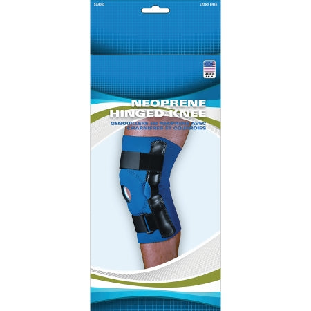 Scott Specialties Hinged Knee Brace Sport-Aid™ X-Large Pull-On / D-Ring / Hook and Loop Strap Closure 17 to 19 Inch Knee Circumference 12-1/2 Inch Length Left or Right Knee