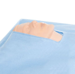 O&M Halyard Inc EENT Drape EENT Split Drape 76 W X 124 L Inch Sterile