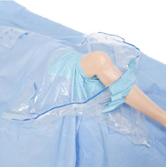 O&M Halyard Inc Orthopedic Drape Knee Arthroscopy Drape 90 W X 124 L Inch Sterile