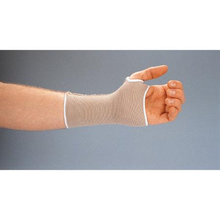 A-T Surgical Mfg Co Inc Hand / Wrist Support AT® Elastic Left or Right Hand Beige Small