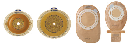 Coloplast Filtered Ostomy Pouch SenSura® Flex Two-Piece System 8-1/2 Inch Length, Maxi 1-3/8 Inch Stoma Closed End