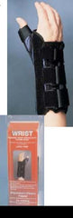Bird & Cronin Wrist Brace with Thumb Spica Premier® Aluminium / Foam / Nylon / Plastic / Polyester Right Hand Black X-Small
