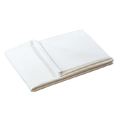 Standard Textile Bed Sheet Draw 55 X 72 Inch Ceil Blue Cotton 55% / Polyester 45% Reusable