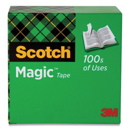Scotch® Magic Tape Refill, 1" Core, 0.75" x 83.33 ft, Clear