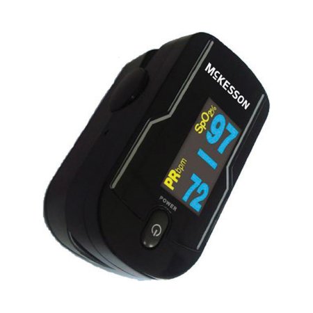 McKesson Fingertip Pulse Oximeter McKesson Battery Operated Without Alarm