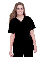 Standard Textile Scrub Shirt 4X-Large Black