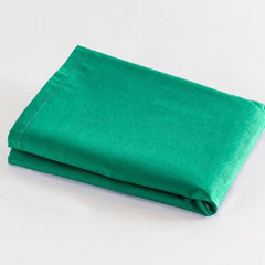 Standard Textile Bed Sheet Flat 66 X 113 Inch Jade Green Cotton 100%