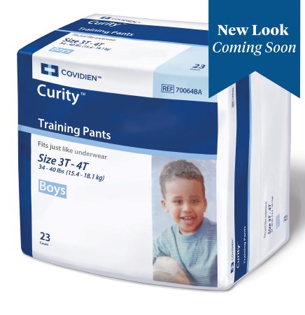 Cardinal Male Youth Training Pants Curity™ Pull On with Tear Away Seams Large Disposable Heavy Absorbency - M-700694-3885 - Case of 96