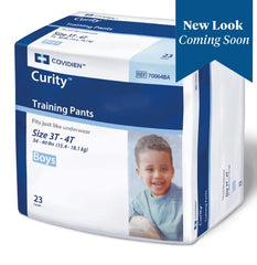 Cardinal Male Youth Training Pants Curity™ Pull On with Tear Away Seams Large Disposable Heavy Absorbency - M-700694-3885 - Case of 96