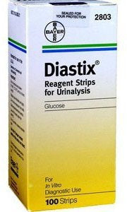 Ascensia Diabetes Care Regent Strips Diastix® Glucose 100 per Bottle