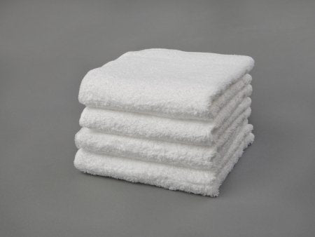 Standard Textile Washcloth Room Ready for You® 12 X 12 Inch White Reusable