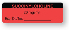 United Ad Label Drug Label UAL™ Anesthesia Label Ondansetron 2mg/mL Exp Dt Tm_ White 1/2 X 1-1/2 Inch - M-701308-3224 - Roll of 1