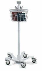 Welch Allyn Mobile Stand With Basket For use with Spot Vital Signs® Monitors