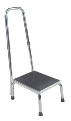 Drive Medical Step Stool with Handrail 1-Step Steel 5-1/4 Inch Step Height - M-701982-1249 - Each
