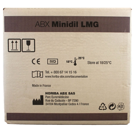 Horiba Reagent ABX Minidil LMG Hematology Blood Cell Counting For ABX Micros 60 Analyzer 10 Liter