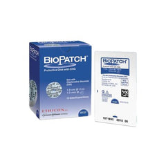 J & J Healthcare Systems IV Dressing Biopatch® 3/4 Inch Disk (1.9 cm) w/1.5 mm Round