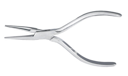 Miltex Lab / Office Pliers Vantage® No. 121 Stainless Steel Serrated Jaws - M-702823-2123 - Each