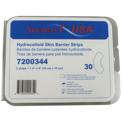 Hollister Inc Skin Barrier Strip Securi-T® Mold to Fit, Standard Wear Adhesive Without Tape Without Flange Universal System Hydrocolloid 1/2 Arch