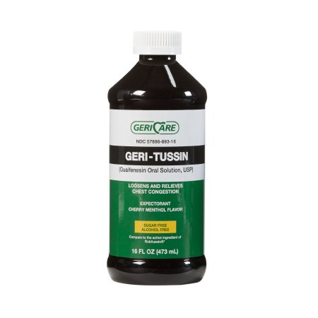 Cold and Cough Relief Geri-Care® 100 mg / 5 mL Strength Liquid 16 oz.