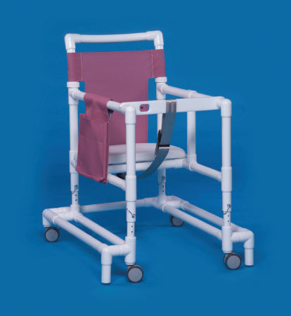 IPU Walker with Wheels Adjustable Height Ultimate PVC Frame 300 lbs. Weight Capacity 29 to 35 Inch Height