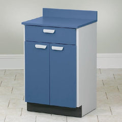 Clinton Industries Treatment Cabinet Floor Standing Laminate 1 Drawer 1 Shelf