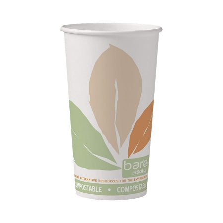 Solo Cup Drinking Cup Bare® Eco-Forward® 20 oz. Leaf Print Paper Disposable