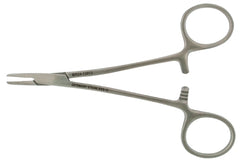 BR Surgical Needle Holder 5-1/8 Inch Length Straight Serrated Jaws Finger Ring Handle - M-704956-1954 - Each
