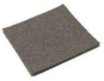 Ferris Manufacturing Silver Foam Dressing PolyMem® MAX 4 X 4 Inch Square Sterile
