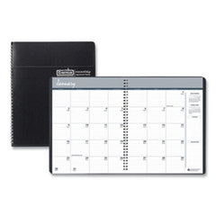House of Doolittle™ Recycled Ruled Monthly Planner with Expense Log, 8.75 x 6.88, Black, 2020-2022