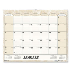 House of Doolittle™ Recycled Monthly Horizontal Wall Calendar, 14.88 x 12, 2021