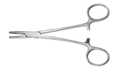 Miltex Wire Twister Forceps Padgett® 5-1/2 Inch Length Surgical Grade Stainless Steel NonSterile Ratchet Lock Finger Ring Handle Straight 13 mm Blunt Tips - M-706642-4296 - Each