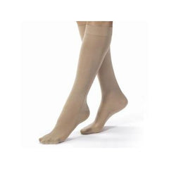 BSN Medical Compression Stocking JOBST® Opaque Knee High Large Beige Closed Toe