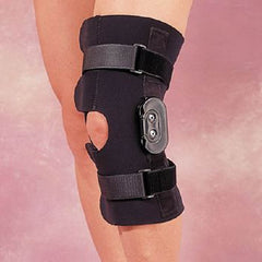 Patterson Medical Supply Knee Wrap Rolyan® Deluxe Large Wraparound 15 to 17 Inch Circumference Left or Right Knee
