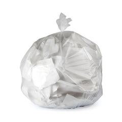 RJ Schinner Co Trash Bag Heritage 60 gal. Clear LLDPE 0.70 Mil. 38 X 58 Inch Performance Bottom Seal Flat Pack - M-707428-3300 - Case of 200