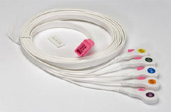 Cardinal Chest Lead Cable System Kendall™ DL Ribbon Cable, Disposable