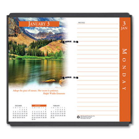 House of Doolittle™ Earthscapes Desk Calendar Refill, 3.5 x 6, 2021