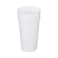 RJ Schinner Co Drinking Cup Dart® 24 oz. White Styrofoam Disposable