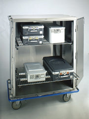 Pedigo Products Treatment Cart Stainless Steel 28-5/8 X 45-7/8 X 56 Inch Gray