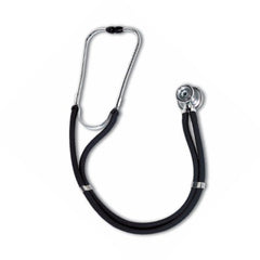W.A. Baum Sprague Stethoscope W.A. Baum Black 2-Tube 30 Inch Tube Double-Sided Chestpiece