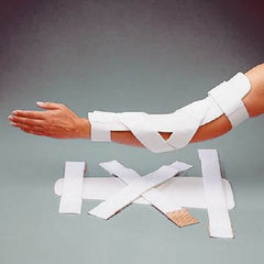 Patterson Medical Supply Elbow Splint Rolyan® Aquaplast®-T One Size Fits Most Strap Left or Right Elbow 1/8 Inch