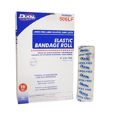 Dukal Elastic Bandage Dukal™ 6 Inch X 4-1/2 Yard Standard Compression Clip Detached Closure Tan NonSterile