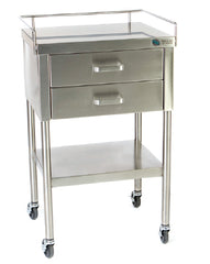 Future Health Concepts Utility Table 20 X 34 Inch Stainless Steel 2 Drawers - M-709796-4038 - Each
