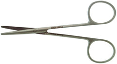 BR Surgical Dissecting Scissors BR Surgical Metzenbaum 5-3/4 Inch Length Surgical Grade Stainless Steel NonSterile Finger Ring Handle Curved Blunt Tip / Blunt Tip - M-710250-4324 - Each