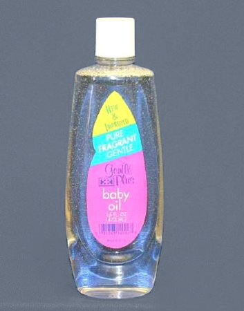 Gentell Baby Oil Gentle Plus 8 oz. Bottle Scented Oil