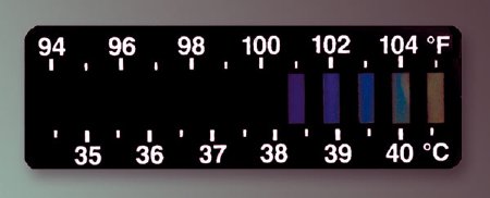 Cardinal Single Patient Forehead Thermometer FeverScan™ 94 to 104 °F Line Indicator Display