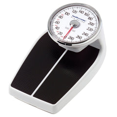 Health O Meter Floor Scale Health O Meter® Dial Display 400 lbs. Capacity Black / White Analog