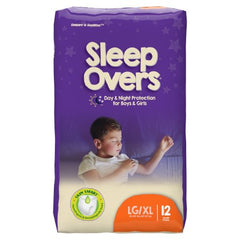 First Quality Unisex Youth Absorbent Underwear Cuties® Sleep Overs® Pull On with Tear Away Seams Large / X-Large Disposable Heavy Absorbency - M-711917-2823 - Pack of 1